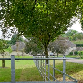 Galvanised Finish Parkland Fencing
