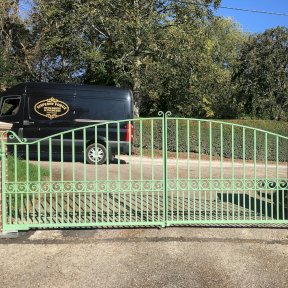 Installed Green Gates