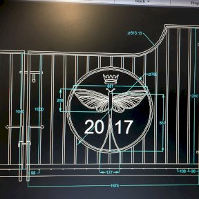 Gate in AutoCAD