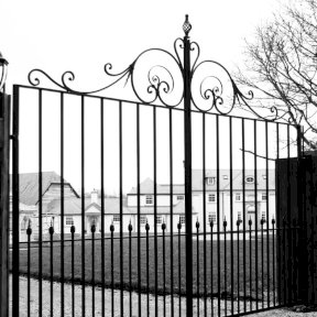 Ornate Double Gates